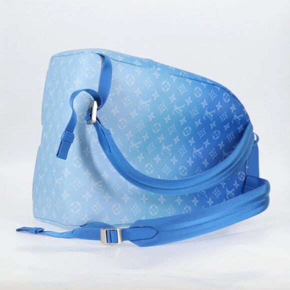 LOUIS VUITTON Monogram Clouds Multi Pocket Backpack Blue M45441 Auth yk18948M - Picture 8 of 16